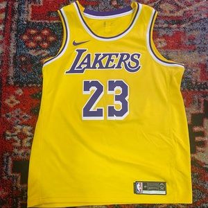 Authentic LA Lakers basketball jersey